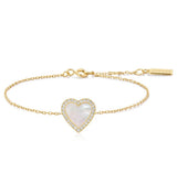 Ania Haie Mother of Pearl Heart Bracelet