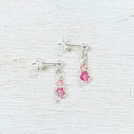 Sterling Silver Children’s October Earrings