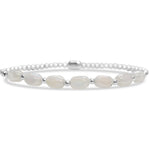 Isla Meet Me Halfway- White Cap Bracelet