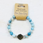 Sea Isle City, NJ Shore Line Sand Bracelet