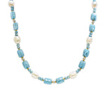 Isla Gold Blue Sky Necklace