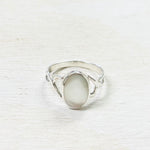 Sterling Silver Moonstone Ring