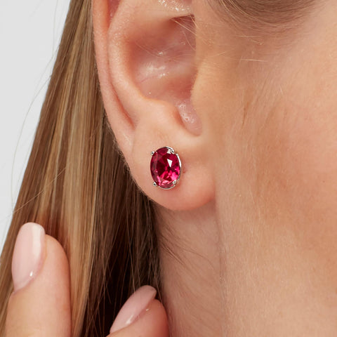 Ruby Fancy Earrings