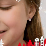 Sterling Silver Snowman Earrings