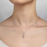 Sterling Silver Cross Necklace