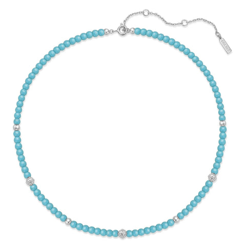 Silver Turquoise Necklace