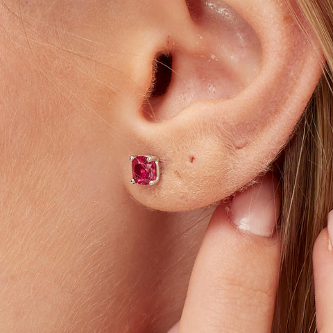 Ruby Fancy Earrings