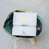 Moon and Sea 3mm Healing Bracelet