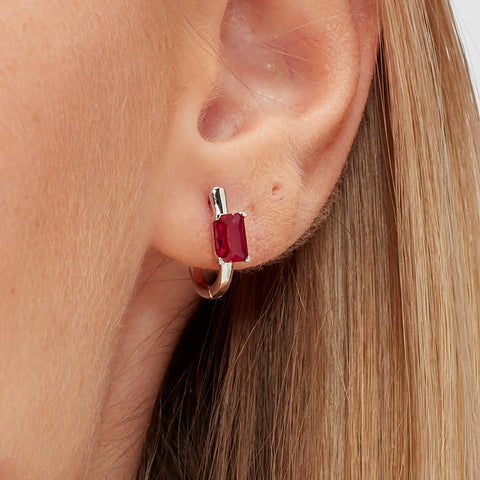 Ruby Fancy Earrings