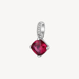 Ruby Fancy Charm Necklace