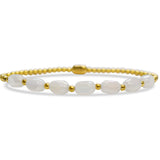 Isla Meet Me Halfway- White Cap Bracelet