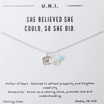 She Believed She Could, So She Did Necklace