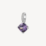 Purple Fancy Charm Necklace