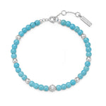 Silver Turquoise Bracelet