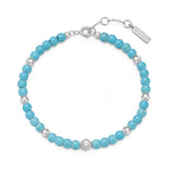 Silver Turquoise Bracelet