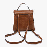 Blossom Brown Whipstitch Backpack