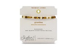 GRANDMA - Morse Code Tila Beaded Bracelet - Terrific Tortoise