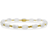 Isla All In- White Cap Bracelet
