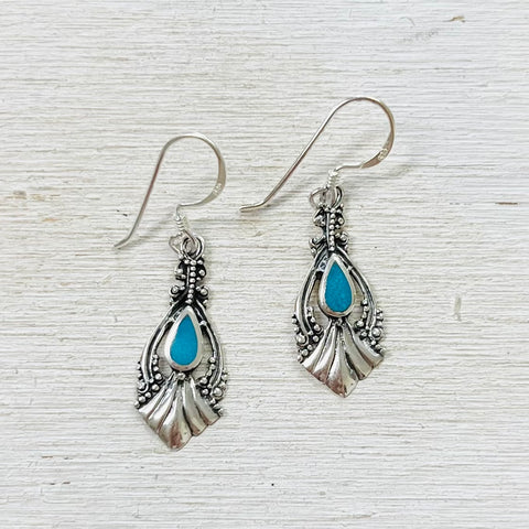 Sterling Silver & Turquoise Earrings