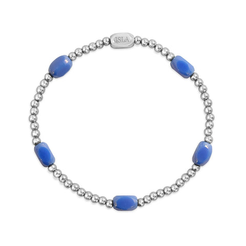 Isla Here & There- Periwinkle Water Bracelet