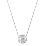 Ania Haie Silver Moon Evil Eye Necklace