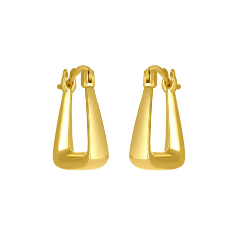 Gold Marigold Hoops