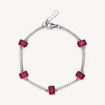 Ruby Fancy Bracelet