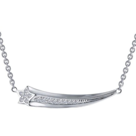 Sterling Silver Shooting Star Necklace