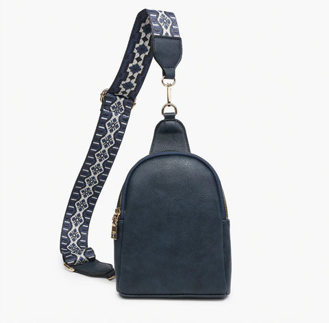 Navy Ellen Sling Bag