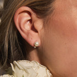 Gold Isadore Pearl Studs