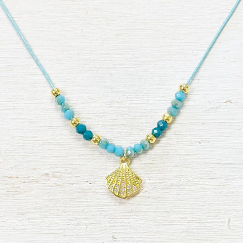 Fashion Beaded Cord Beach Necklace (Multiple Styles Available)