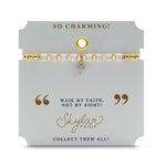 Cross Tila Beaded Bracelet