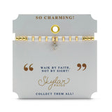 Cross Tila Beaded Bracelet
