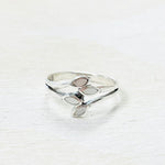 Sterling Silver Mother of Pearl Ring