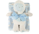 Blue Lamb - Blanket/Toy Set