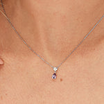Purple Fancy Necklace