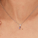 Purple Fancy Necklace