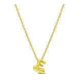 Bubble Lovable Letter Necklace