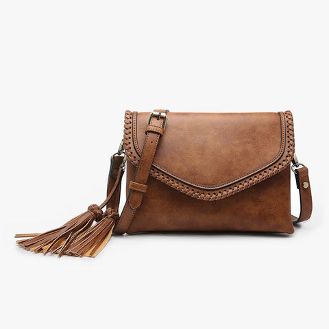 Sloane Crossbody- Brown