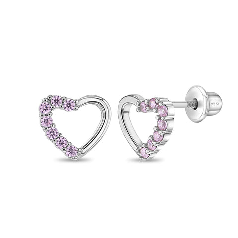 Sterling Silver Heart Earrings