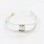 Fashion Clear Stone Cuff Bracelet