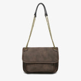 Nola Suede Crossbody- Espresso