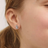 Sterling Silver Turtle Earrings