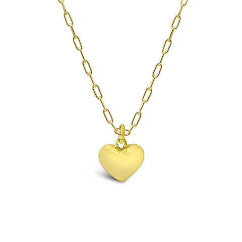 Full of Heart Necklace- Gold