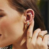 Gold Bold Texture Medium Huggies