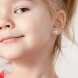 Sterling Silver Cupcake Earrings