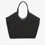 Piper Corduroy Tote- Black