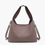Adrianne Soft Hobo- Dark Rosewood