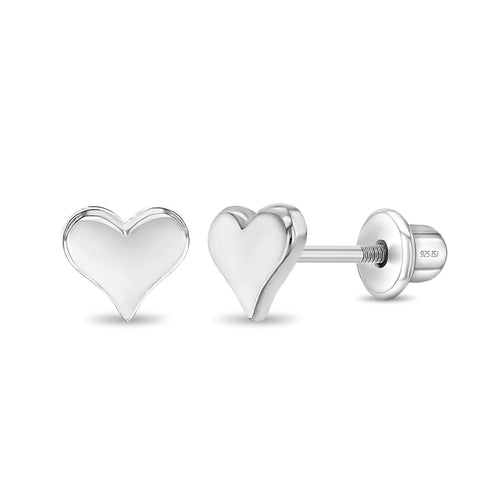Sterling Silver Heart Earrings
