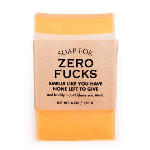 Zero Fucks Soap
